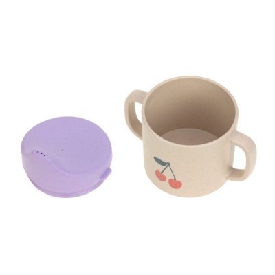 Lässig Dětský hrneček z celulózy Happy Fruits - Cherry - obrázek