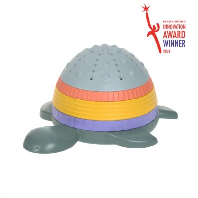 Lässig Stohovací hračka Turtle - Green - obrázek