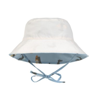 Lässig Bucket Hat Oboustranný klobouček - Crocodile Sky Blue, 19 - 36 m - obrázek