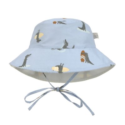 Lässig Bucket Hat Oboustranný klobouček - Crocodile Sky Blue, 19 - 36 m