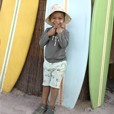 Lässig Bucket Hat Oboustranný klobouček - Surfboards Sea Salt, 7 - 18 m - obrázek