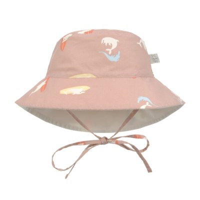 Lässig Bucket Hat Oboustranný klobouček - Dolphin Peach, 19 - 36 m