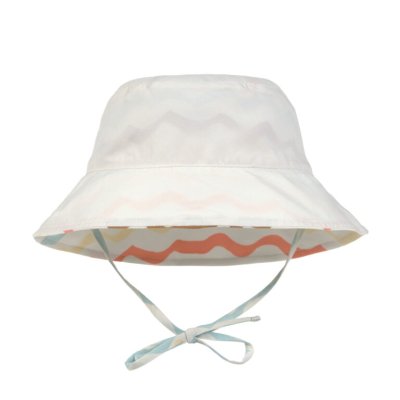 Lässig Bucket Hat Oboustranný klobouček - Waves Sea Salt, 7 - 18 m - obrázek