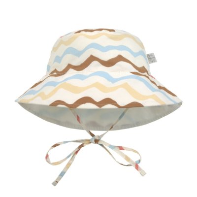 Lässig Bucket Hat Oboustranný klobouček - Waves Sea Salt, 7 - 18 m
