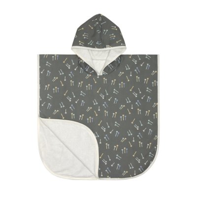 Lässig Pončo - Palms Deep Olive