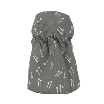Lässig Flap Hat Klobouček proti slunci Palms - Deep Olive, 19 - 36 m - obrázek
