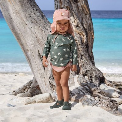 Lässig Flap Hat Klobouček proti slunci Dolphin - Peach, 7 - 18 m - obrázek