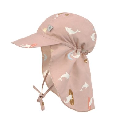 Lässig Flap Hat Klobouček proti slunci Dolphin - Peach, 7 - 18 m