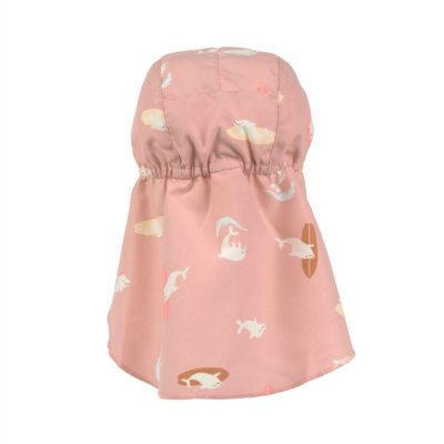 Lässig Flap Hat Klobouček proti slunci Dolphin - Peach, 19 - 36 m - obrázek