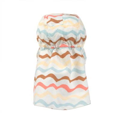 Lässig Flap Hat Klobouček proti slunci Waves - Sea Salt, 7 - 18 m - obrázek