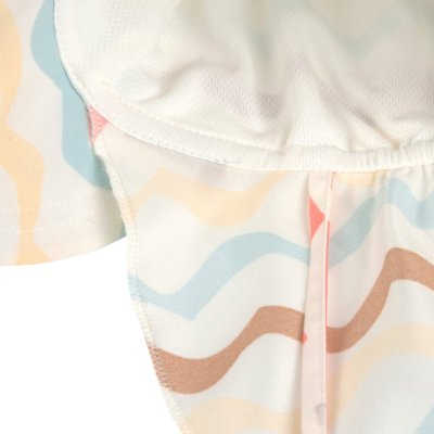 Lässig Flap Hat Klobouček proti slunci Waves - Sea Salt, 7 - 18 m - obrázek