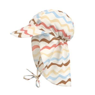 Lässig Flap Hat Klobouček proti slunci Waves - Sea Salt, 7 - 18 m