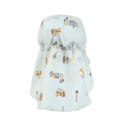 Lässig Flap Hat Klobouček proti slunci Camper - Sea Foam, 7 - 18 m - obrázek