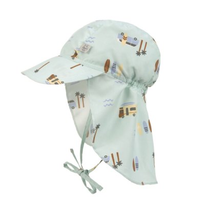 Lässig Flap Hat Klobouček proti slunci Camper - Sea Foam, 7 - 18 m