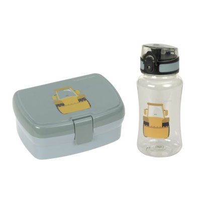 Lässig Lunch Set Tiny Drivers - Excavator