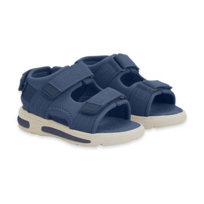 En Fant Sandálky na suchý zip s LED světlem - Vintage Indigo, vel. 27