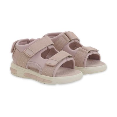 En Fant Sandálky na suchý zip s LED světlem - Sepia Rose, vel. 29