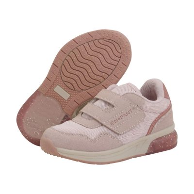 En Fant Tenisky na suchý zip s LED světlem - Sepia Rose, vel. 27 - obrázek