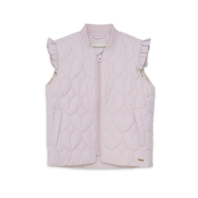 Minymo Prošívaná vesta - Burnished Lilac, vel. 92