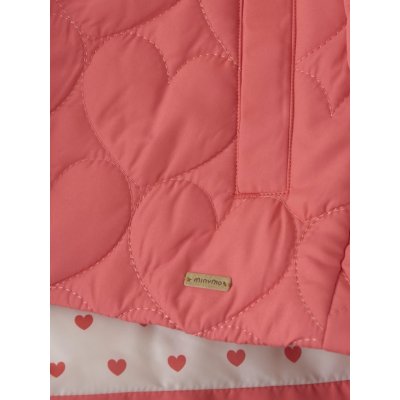 Minymo Prošívaná bunda - Burnished Lilac, vel. 104 - obrázek