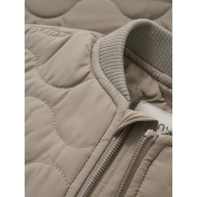 Minymo Prošívaná bunda - Timber Wolf, vel. 104 - obrázek