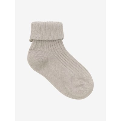 Minymo Kojenecké žebrované ponožky 3 ks - Shell, vel. 19/22 - obrázek