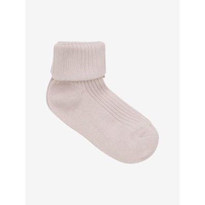 Minymo Kojenecké žebrované ponožky 3 ks - Shell, vel. 15/18 - obrázek