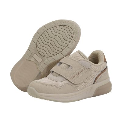 En Fant Tenisky na suchý zip s LED světlem - French Oak, vel. 28 - obrázek