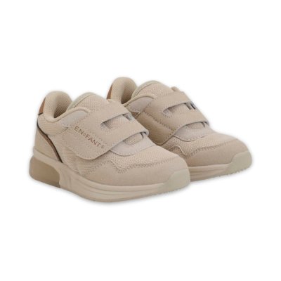 En Fant Tenisky na suchý zip s LED světlem - French Oak, vel. 25