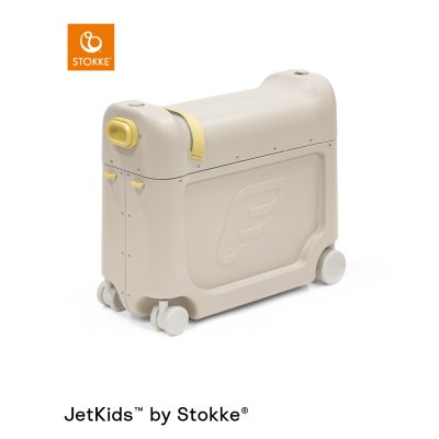 Stokke Jetkids BedBox Dětský kufřík + Cestovní matrace - Moonglow White - obrázek