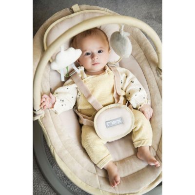 MoMi Kenani Elektrické houpátko - Béžová - obrázek