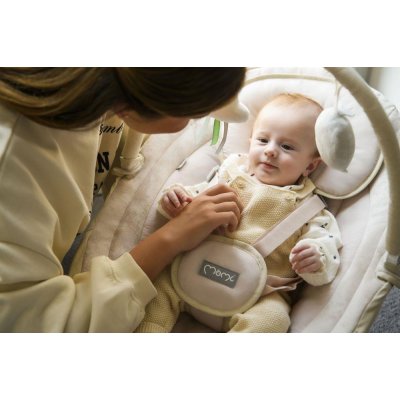MoMi Kenani Elektrické houpátko - Béžová - obrázek