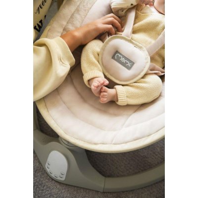 MoMi Kenani Elektrické houpátko - Béžová - obrázek