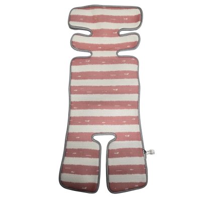 FreeOn Podložka do kočárku/autosedačky 3D Air Mesh - White Pink - obrázek