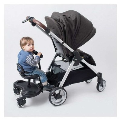 FreeOn Univerzální stupátko se sedátkem a rukojetí - Black - obrázek