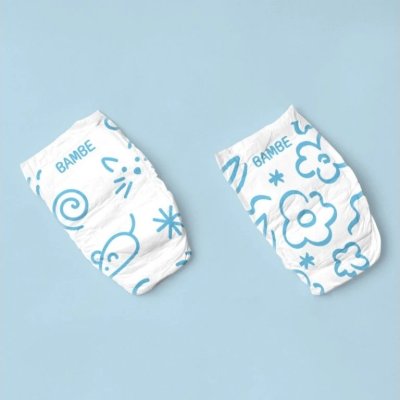 Bambe Ekologické plenky, vel. M - obrázek