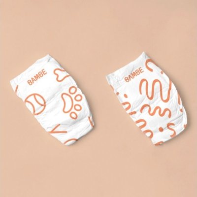 Bambe Ekologické plenky, vel. L - obrázek
