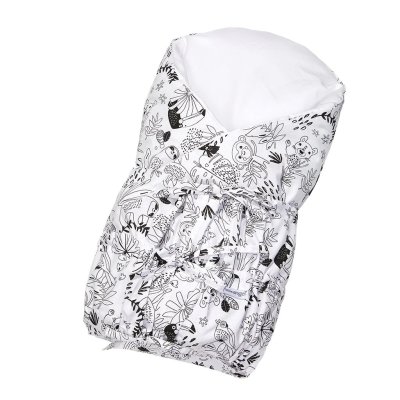 Little Angel zavinovačka šněrovací pevná záda Outlast® - Safari