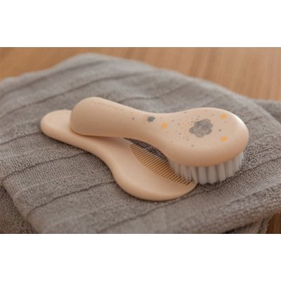 Suavinex Dreams Set Hřebínek/Kartáček - Krémová - obrázek