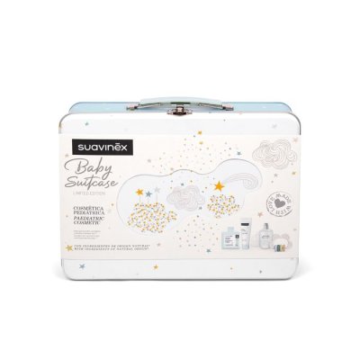 Suavinex Dreams Kosmetická sada na cesty Kufřík - Tyrkysová