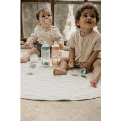 Suavinex Dreams Kojenecká láhev anatomincká průtok M 270 ml - Žlutá - obrázek