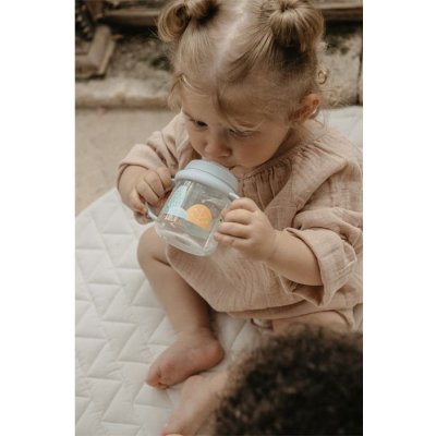 Suavinex Dreams První láhev s oušky 150 ml - Modrá - obrázek