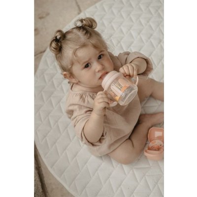 Suavinex Dreams První láhev s oušky 150 ml - Růžová - obrázek