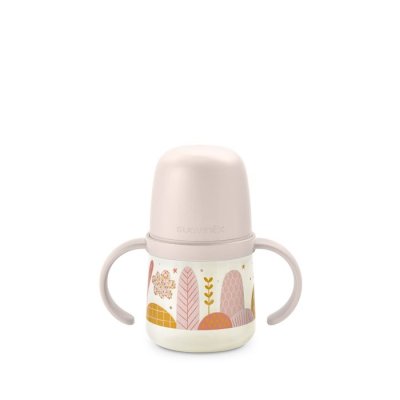 Suavinex Dreams První láhev s oušky 150 ml - Růžová