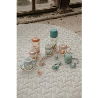 Suavinex Dreams Druhá láhev s oušky 270 ml - Růžová - obrázek