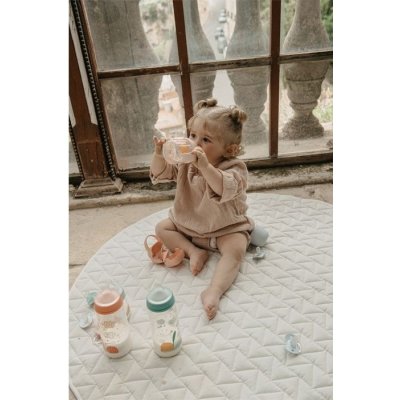 Suavinex Dreams Druhá láhev s oušky 270 ml - Růžová - obrázek