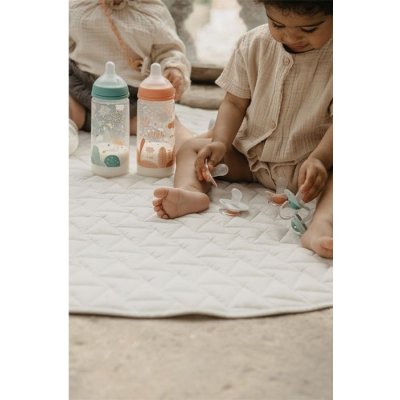 Suavinex Dreams Sada Láhev 270 ml + Dudlík fyziologický 0 - 6 m + Klip - Růžová - obrázek