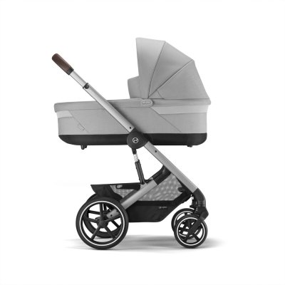 Cybex Výhodný set Balios + Lůžko + Autosedačka se základnou Grey - Lava Grey - obrázek