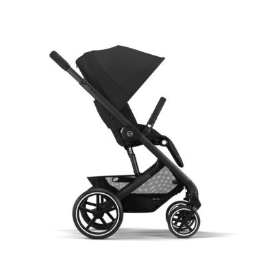 Cybex Výhodný set Balios + Lůžko + Autosedačka se základnou Grey - Moon Black - obrázek