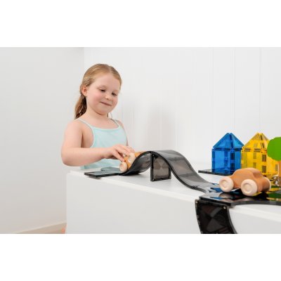 Connetix Magnetická autodráha - Creative Roads Pack, 48 ks - obrázek